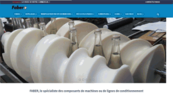 Desktop Screenshot of faber.fr